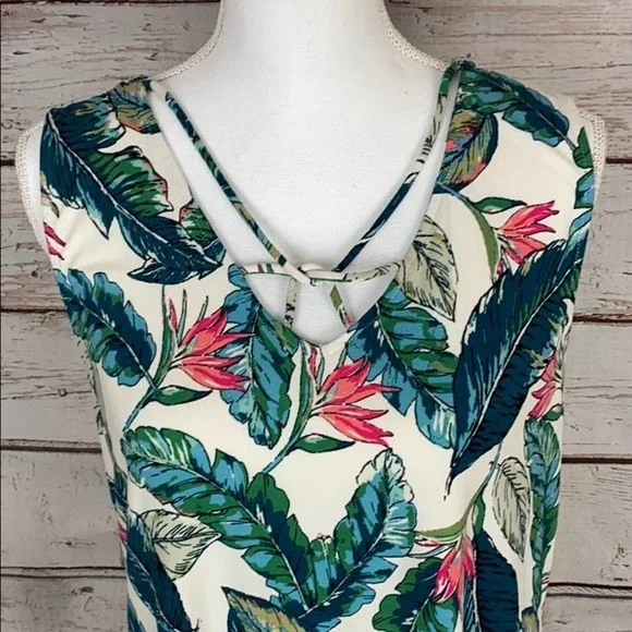 Living Doll Los Angeles Botanical Dress L - Picture 2 of 9